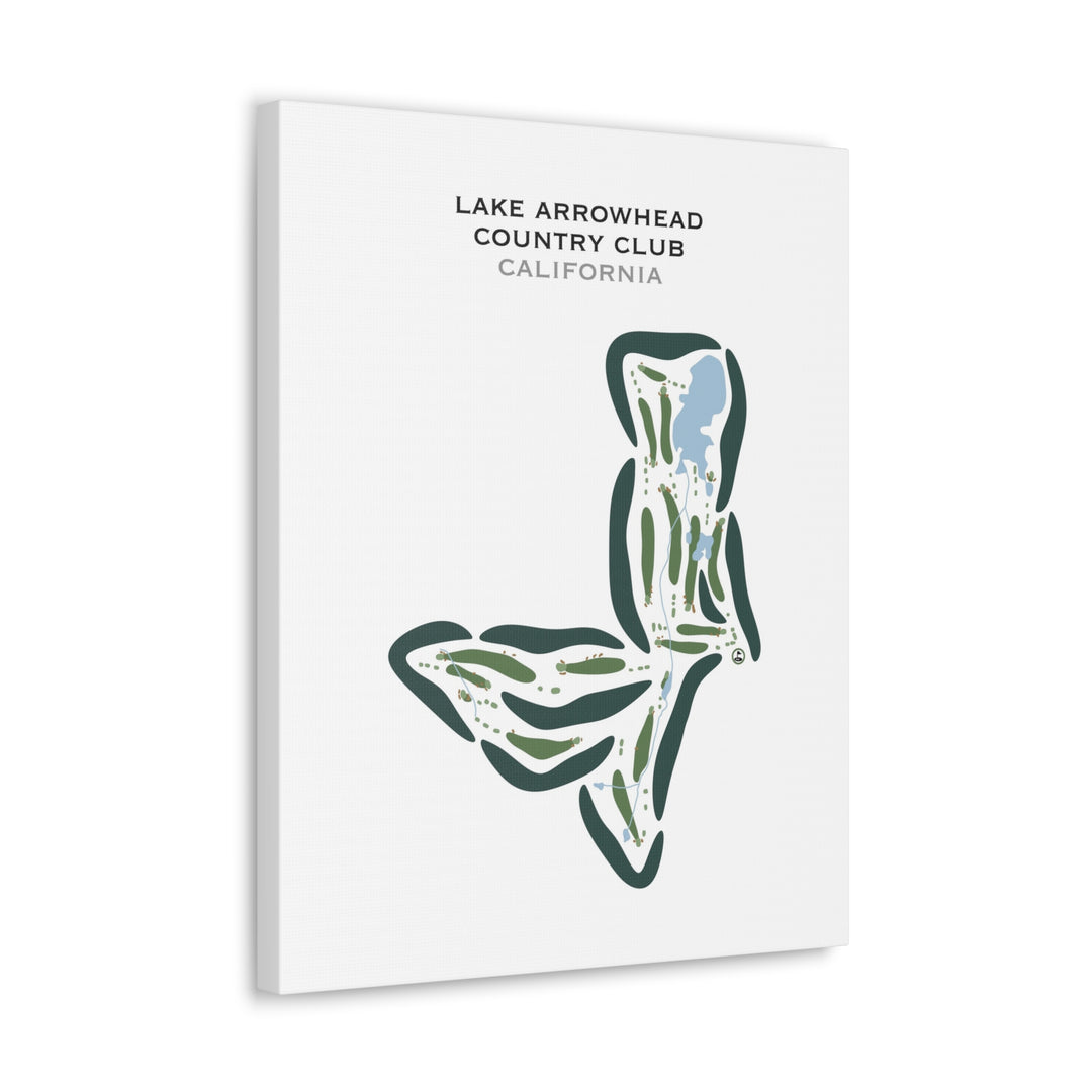 Lake Arrowhead Country Club, California - Printed Golf Courses