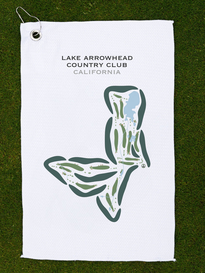 Lake Arrowhead Country Club, California - Printed Golf Courses