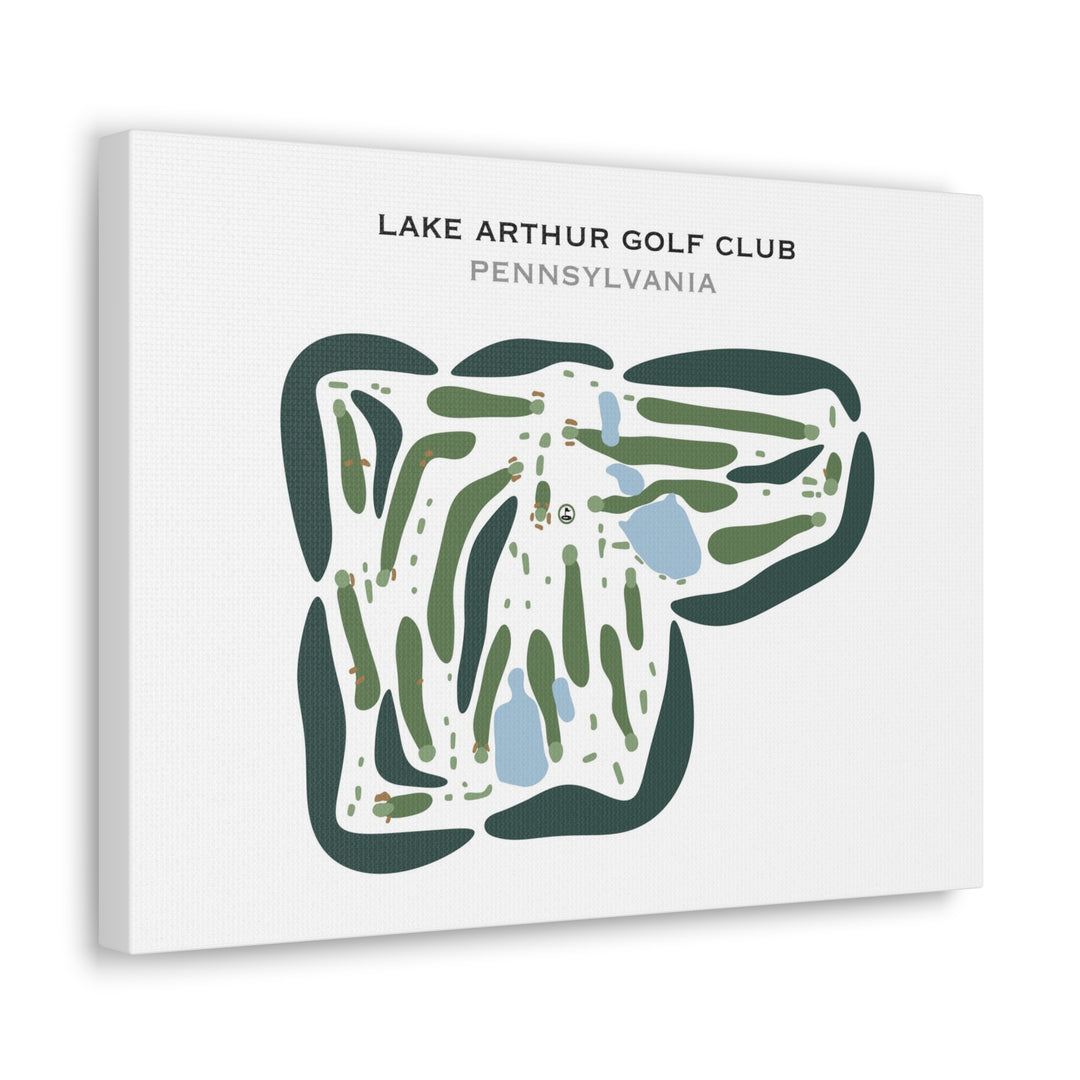 Lake Arthur Golf Club, Pennsylvania - Printed Golf Courses