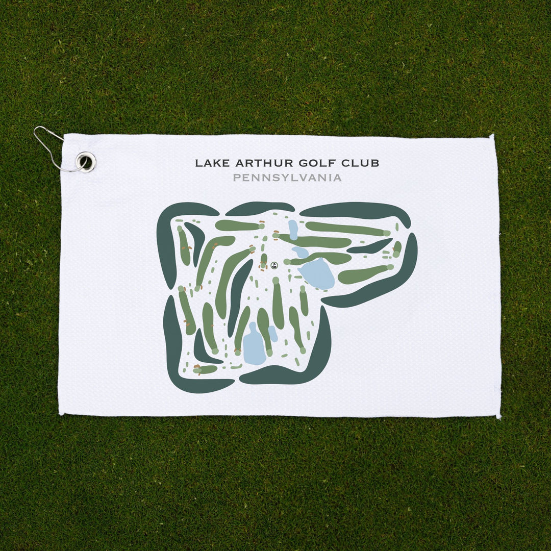 Lake Arthur Golf Club, Pennsylvania - Printed Golf Courses