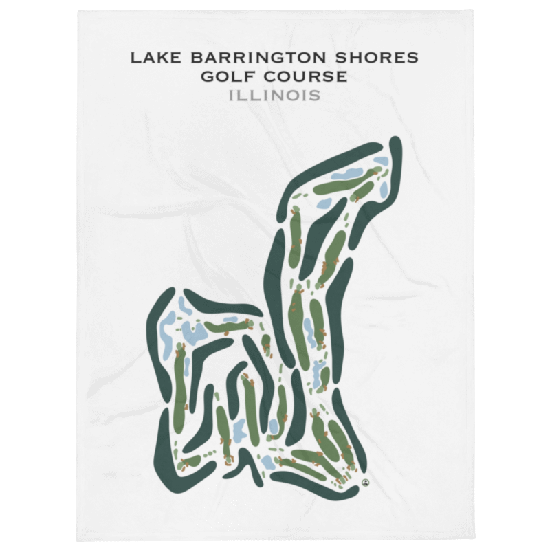 Lake Barrington Shores Golf Course, Illinois - Printed Golf Courses