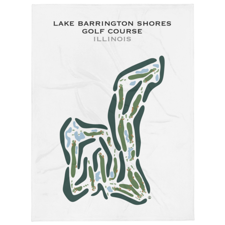 Lake Barrington Shores Golf Course, Illinois - Printed Golf Courses