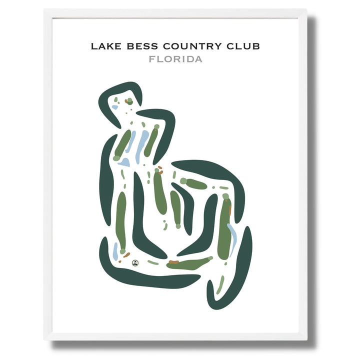 Lake Bess Country Club, Florida - Printed Golf Courses