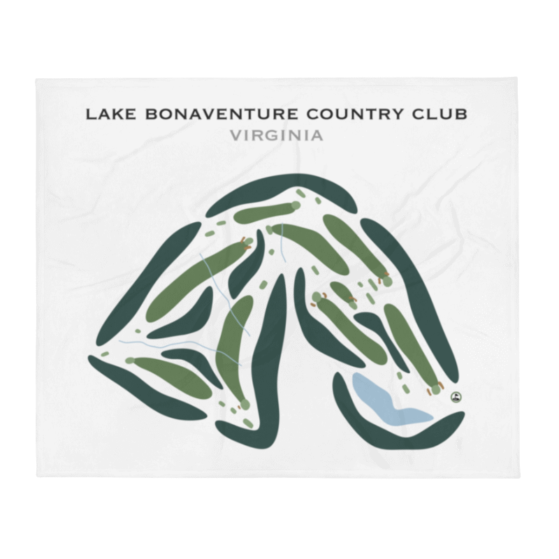 Lake Bonaventure Country Club, Virginia - Printed Golf Courses