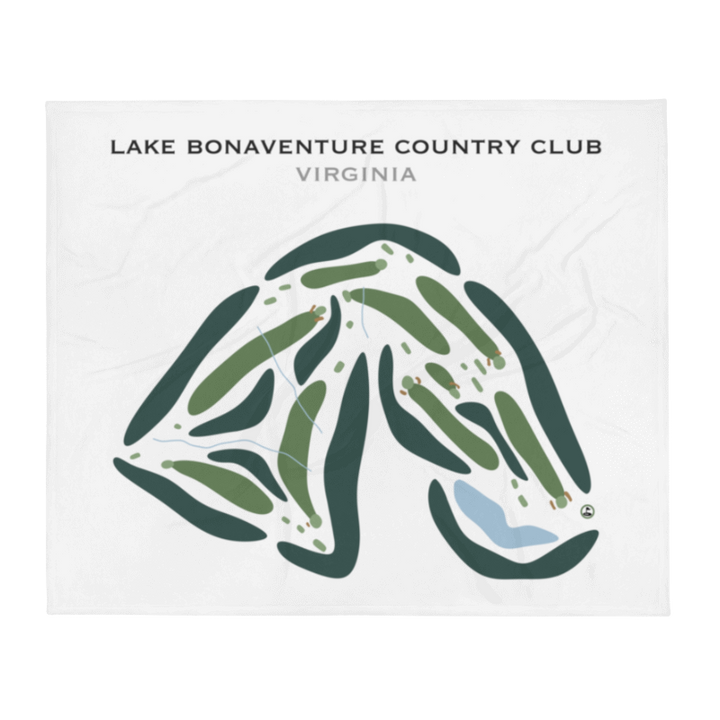 Lake Bonaventure Country Club, Virginia - Printed Golf Courses