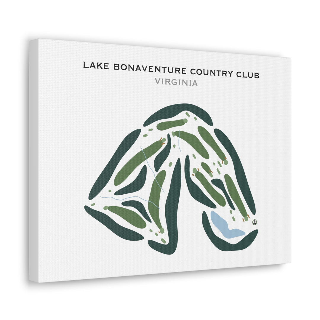 Lake Bonaventure Country Club, Virginia - Printed Golf Courses