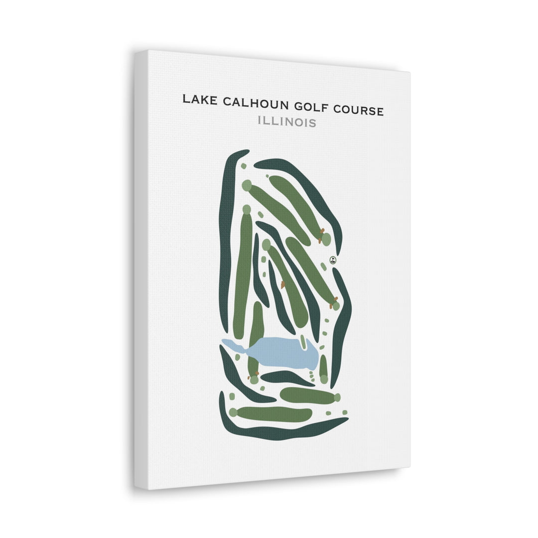 Lake Calhoun Golf Course, Illinois - Printed Golf Courses