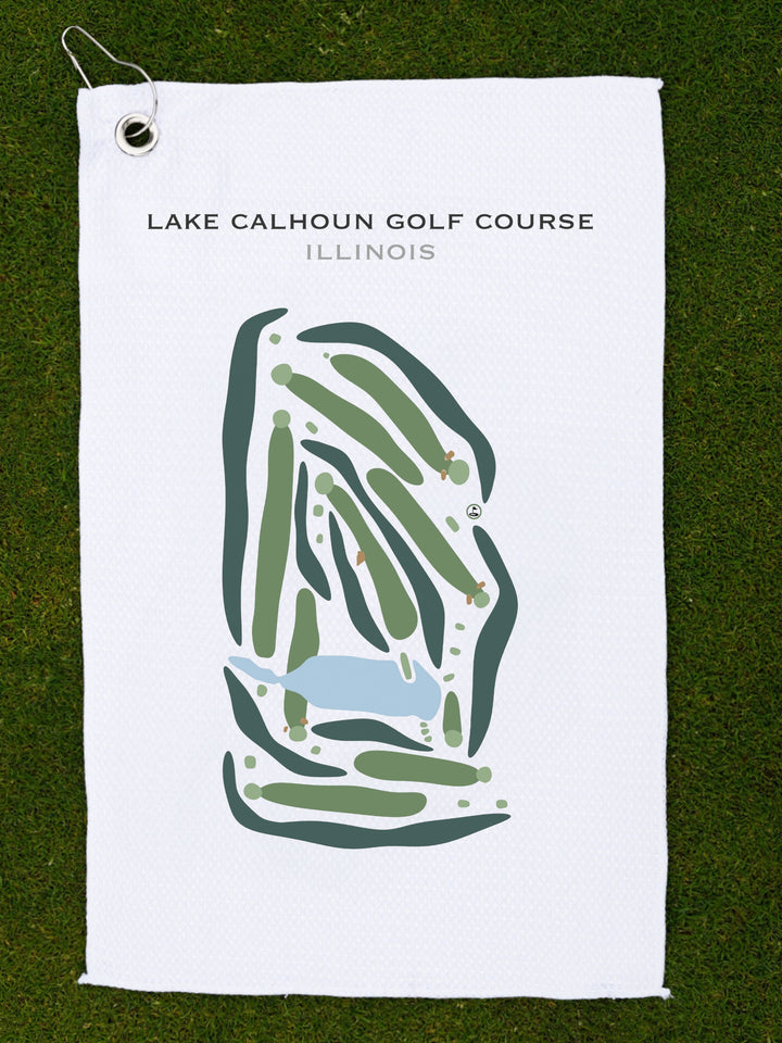 Lake Calhoun Golf Course, Illinois - Printed Golf Courses