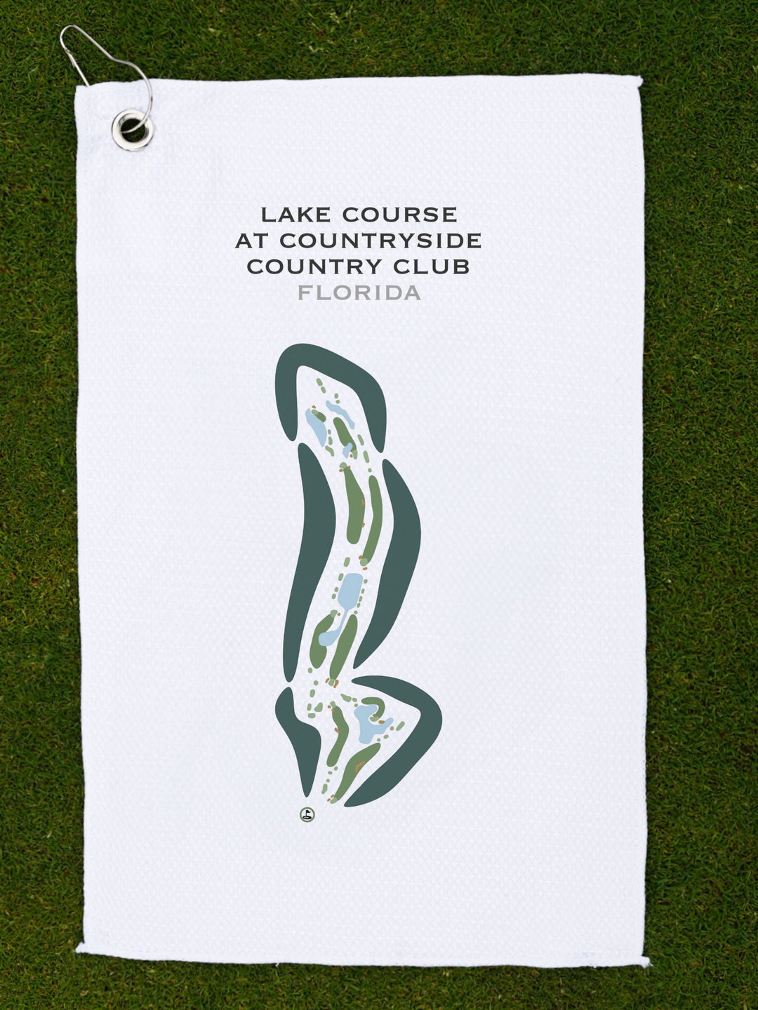 Lake Course at Countryside Country Club, Florida - Printed Golf Courses