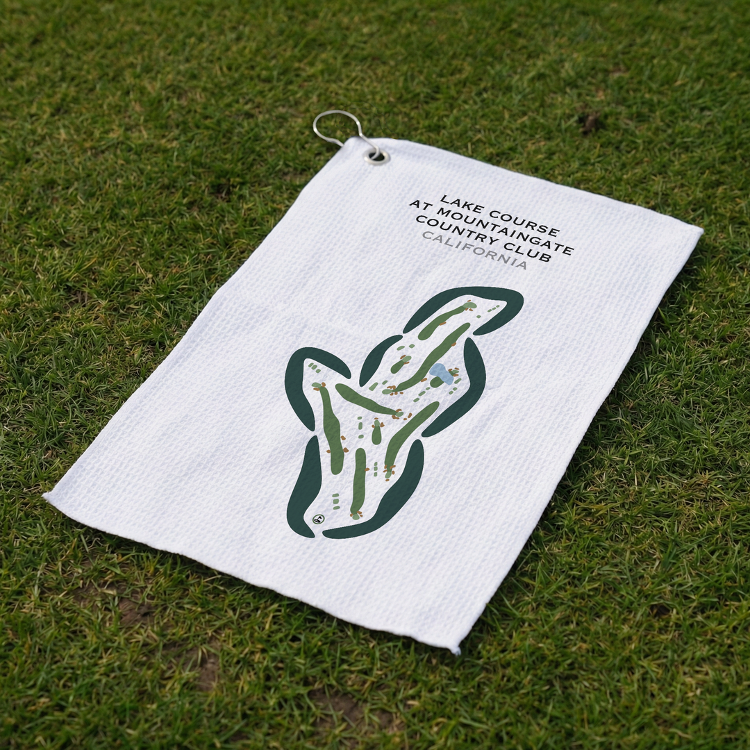 Lake Course at Mountain Gate Country Club, California - Printed Golf Courses
