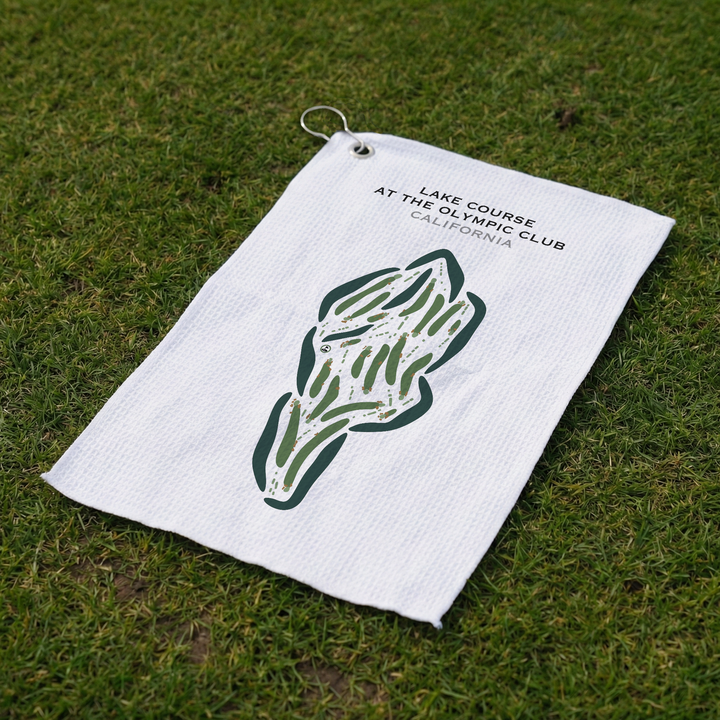 Lake Course at The Olympic Club, California - Printed Golf Courses