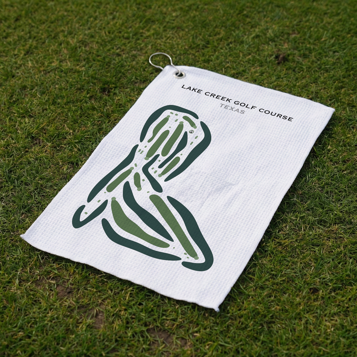 Lake Creek Golf Course, Texas - Printed Golf Courses