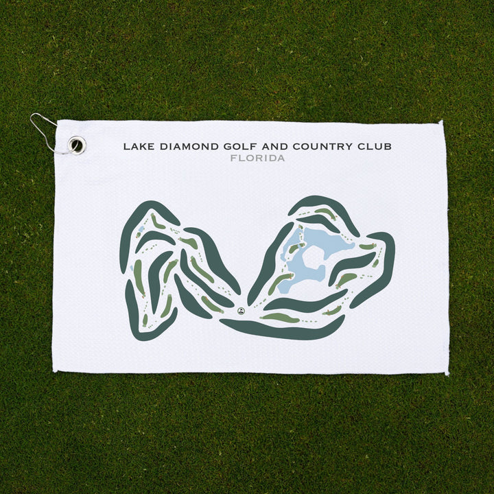 Lake Diamond Golf & Country Club, Florida - Printed Golf Courses