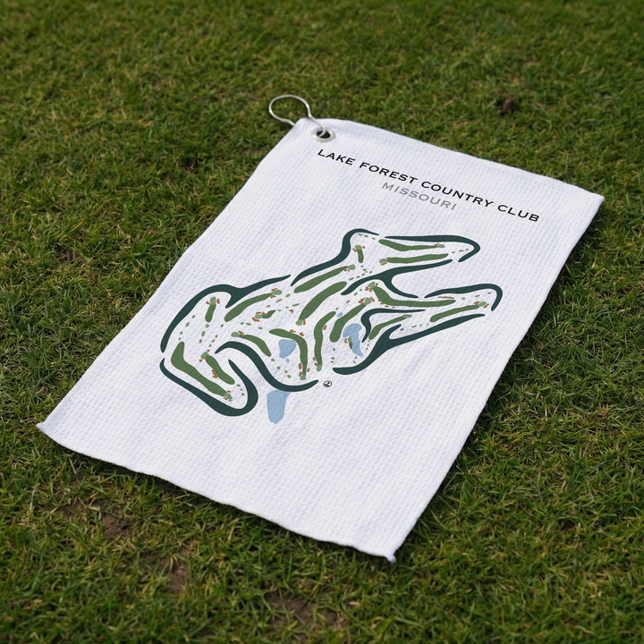 Lake Forest Country Club, Missouri - Printed Golf Courses