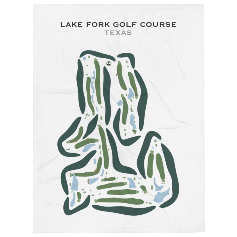 Lake Fork Golf Course, Texas - Printed Golf Courses