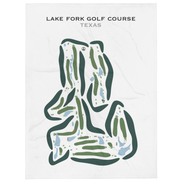 Lake Fork Golf Course, Texas - Printed Golf Courses