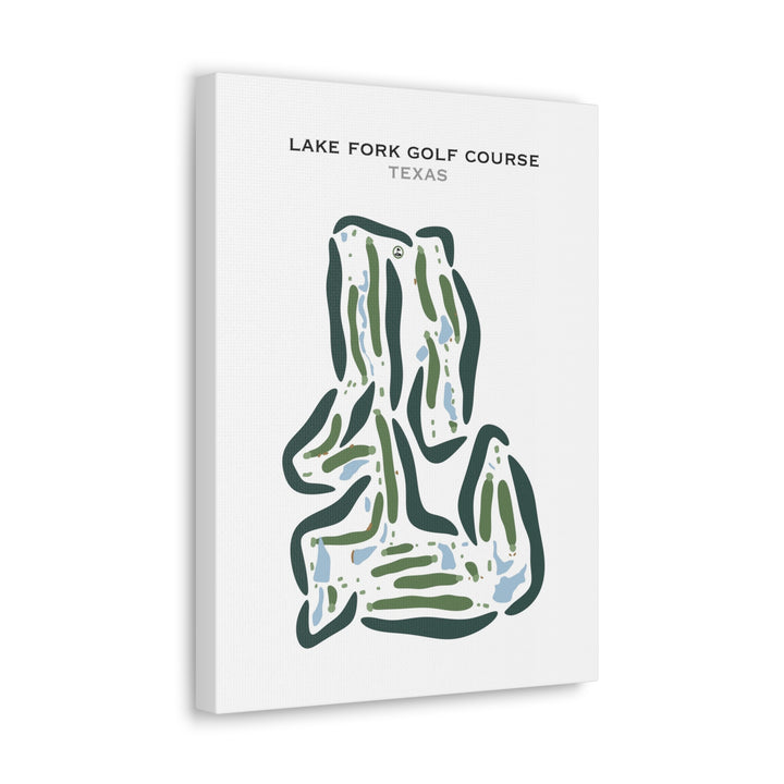 Lake Fork Golf Course, Texas - Printed Golf Courses