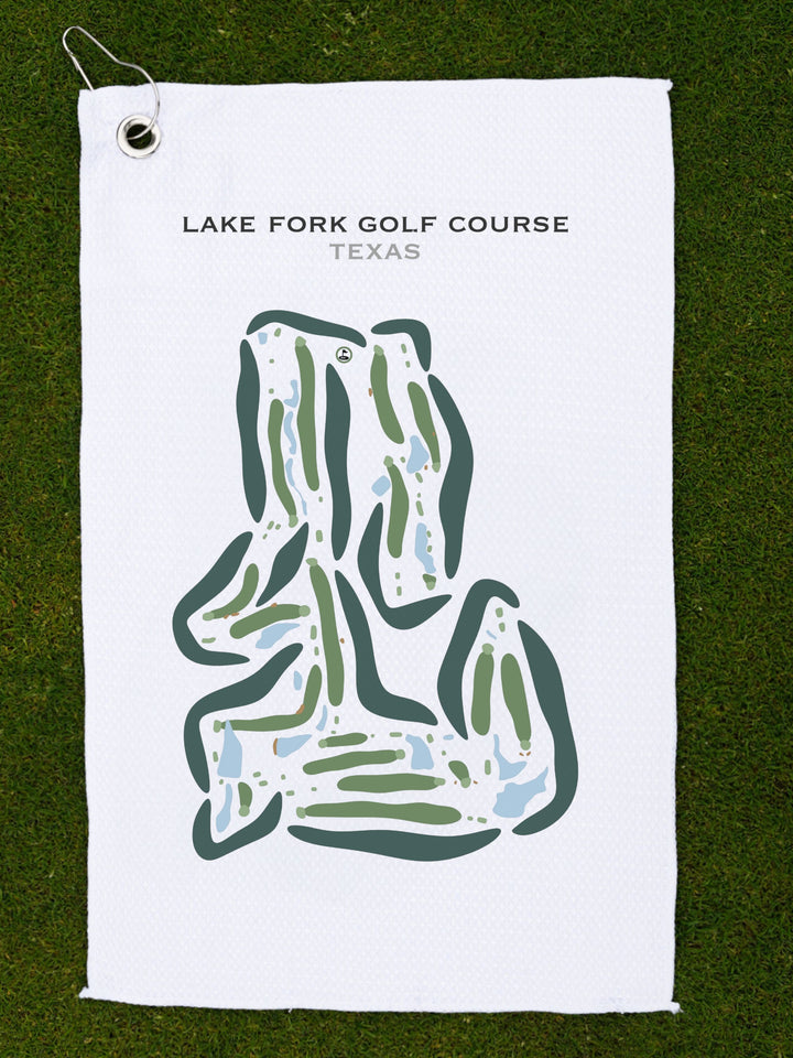 Lake Fork Golf Course, Texas - Printed Golf Courses