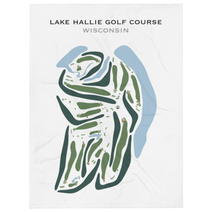 Lake Hallie Golf Course, Wisconsin - Printed Golf Courses