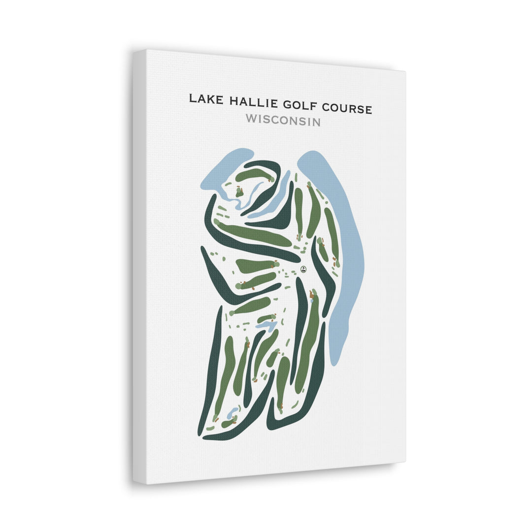 Lake Hallie Golf Course, Wisconsin - Printed Golf Courses