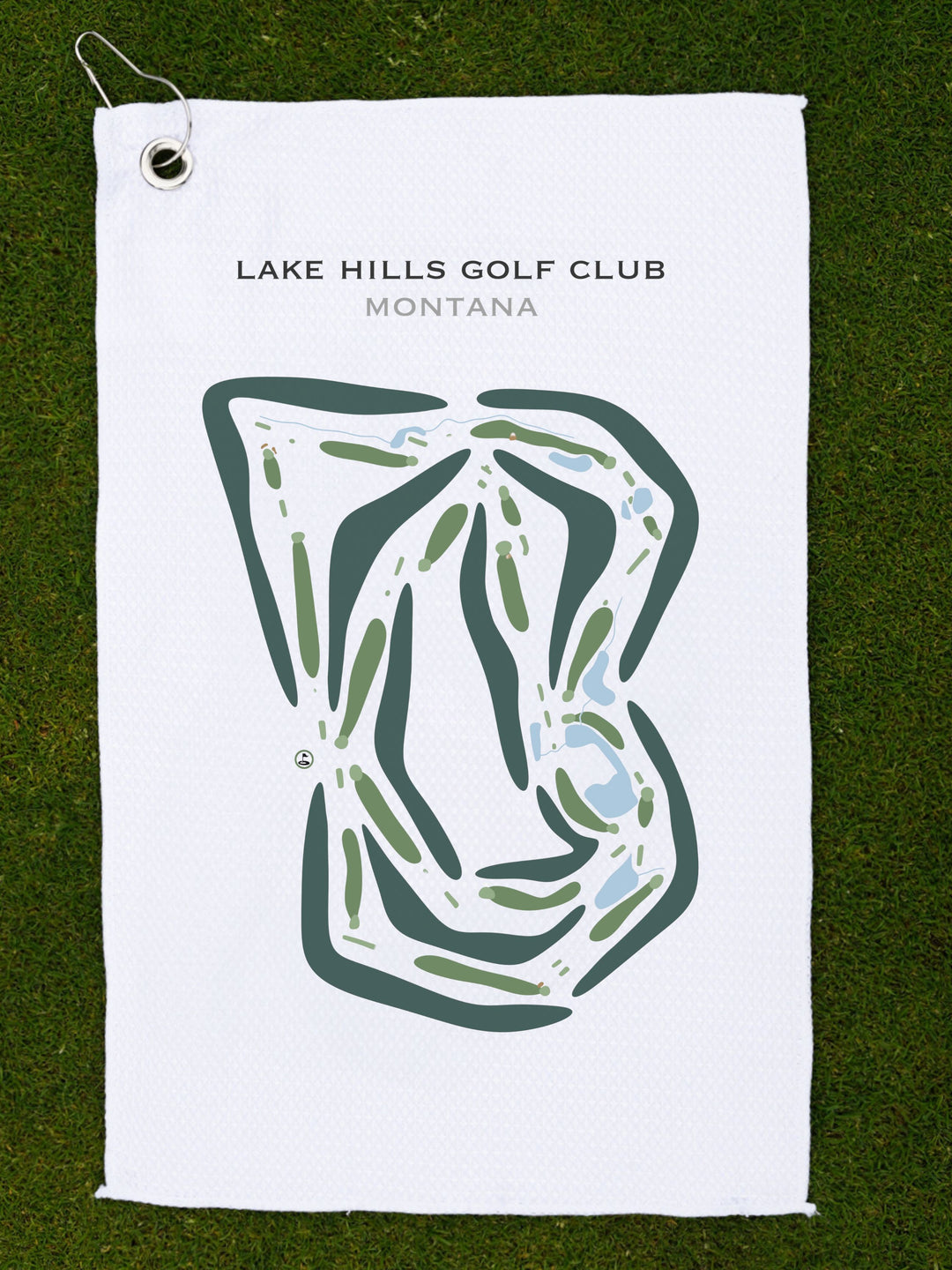 Lake Hills Golf Club, Montana - Printed Golf Courses