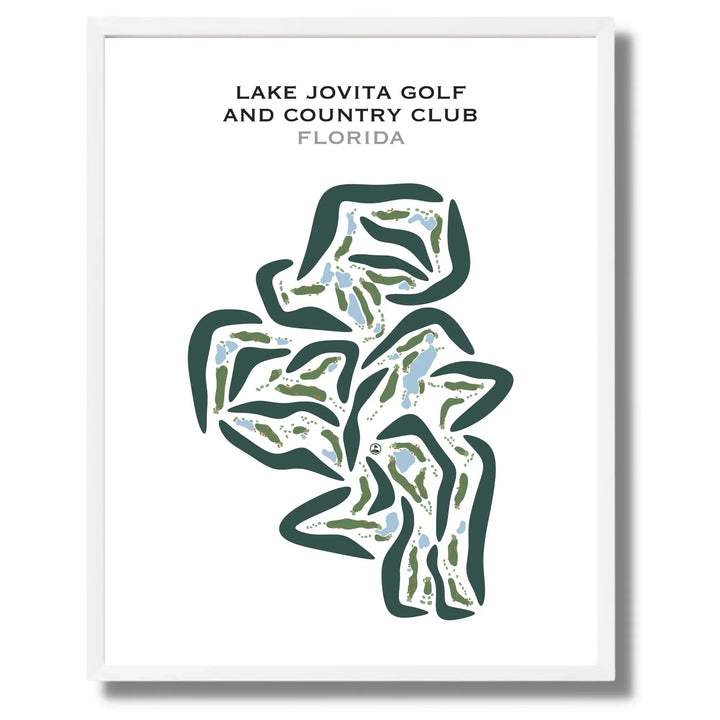 Lake Jovita Golf & Country Club, Florida - Printed Golf Courses