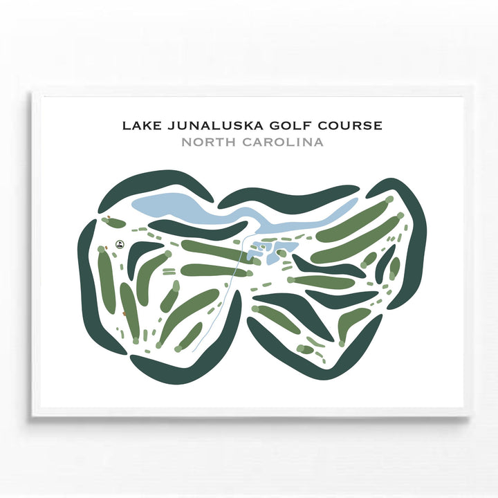 Lake Junaluska Golf Course, North Carolina - Printed Golf Courses