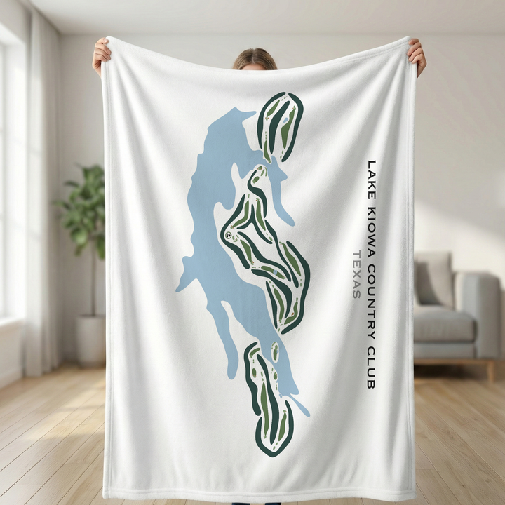 Lake Kiowa Country Club, Texas - Printed Golf Courses