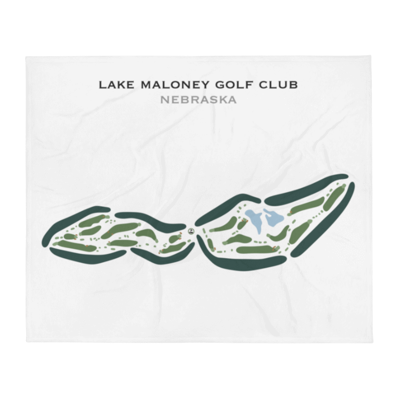 Lake Maloney Golf Club, Nebraska - Printed Golf Courses