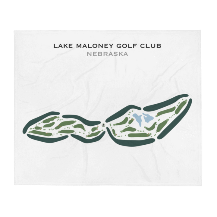 Lake Maloney Golf Club, Nebraska - Printed Golf Courses