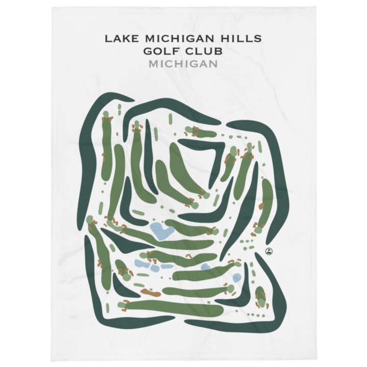 Lake Michigan Hills Golf Club, Michigan - Printed Golf Courses