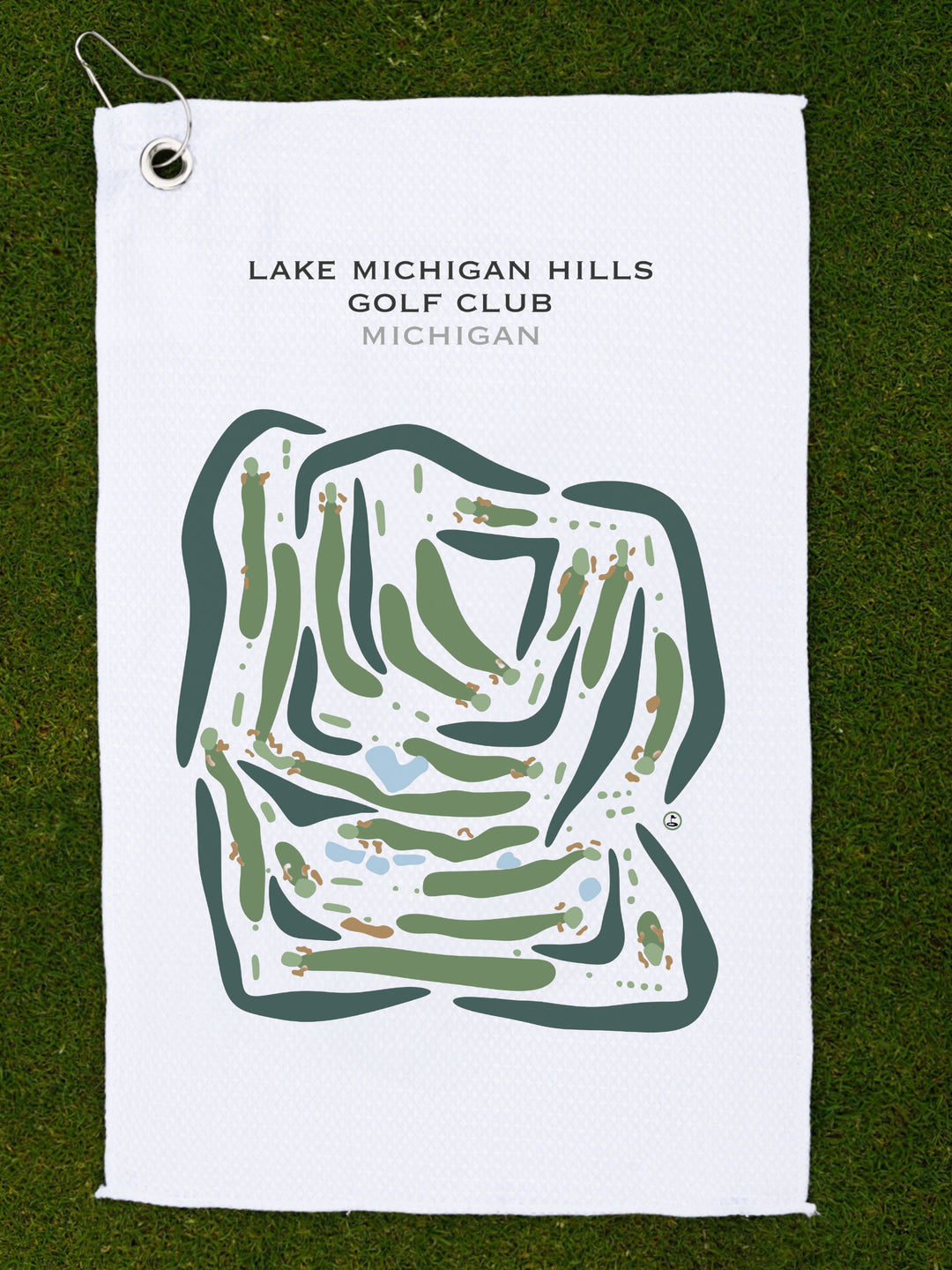 Lake Michigan Hills Golf Club, Michigan - Printed Golf Courses