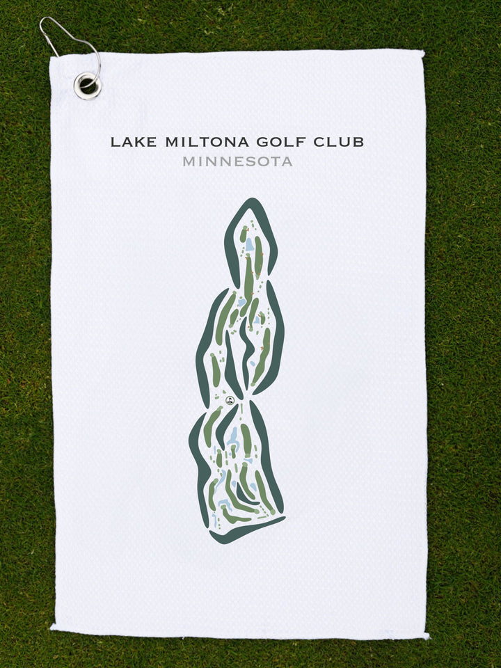 Lake Miltona Golf Club, Minnesota - Printed Golf Courses