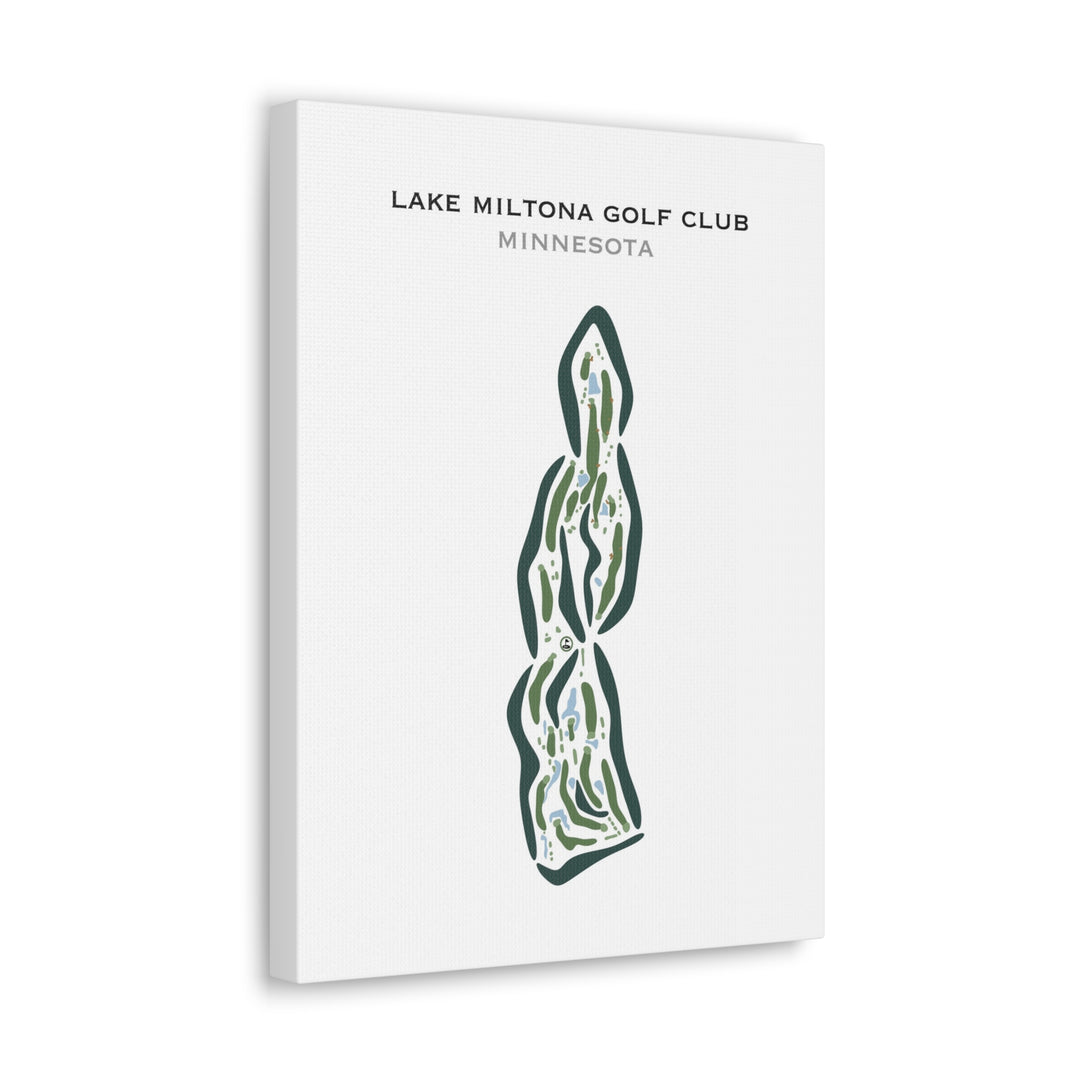 Lake Miltona Golf Club, Minnesota - Printed Golf Courses