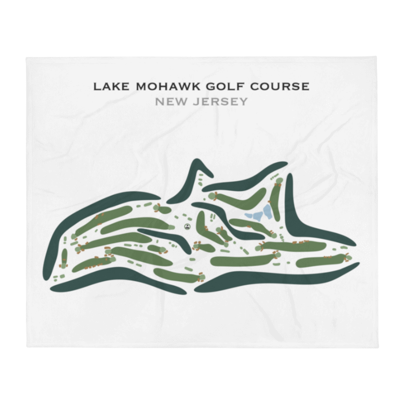 Lake Mohawk Golf Course, New Jersey - Printed Golf Course