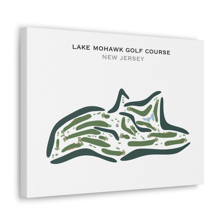 Lake Mohawk Golf Course, New Jersey - Printed Golf Course