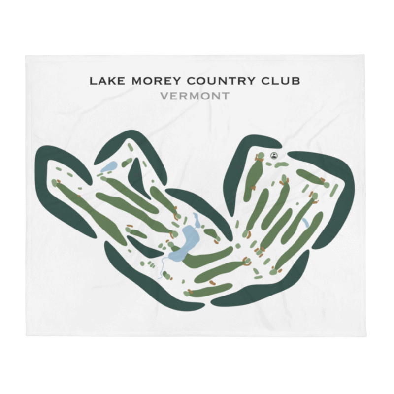 Lake Morey Country Club, Vermont - Printed Golf Courses