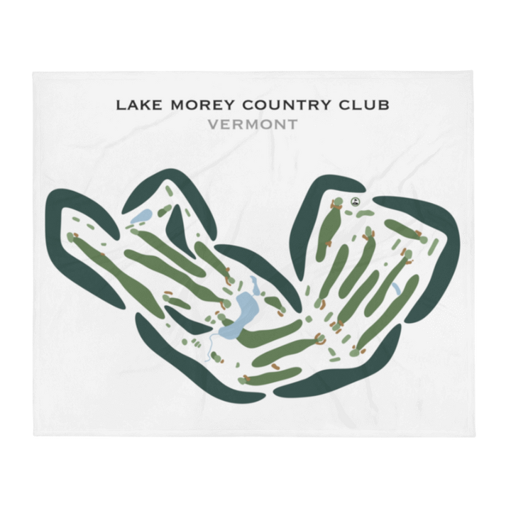 Lake Morey Country Club, Vermont - Printed Golf Courses
