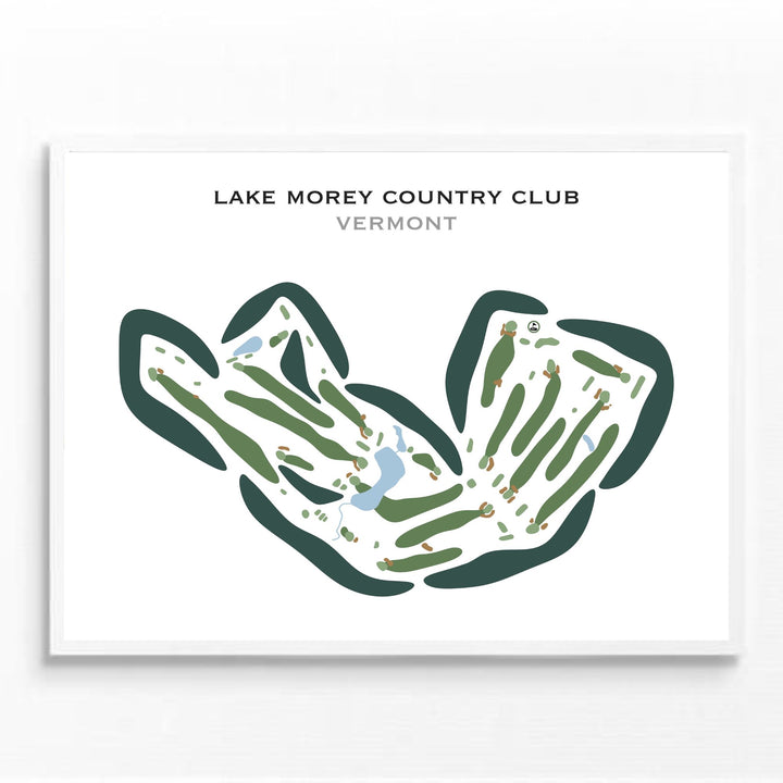 Lake Morey Country Club, Vermont - Printed Golf Courses