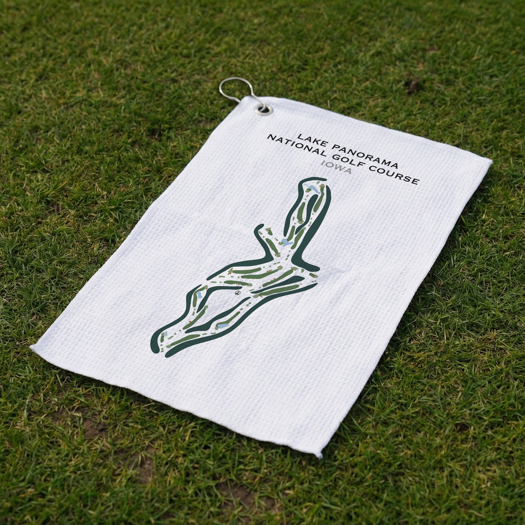 Lake Panorama National Golf Course, Iowa - Printed Golf Course