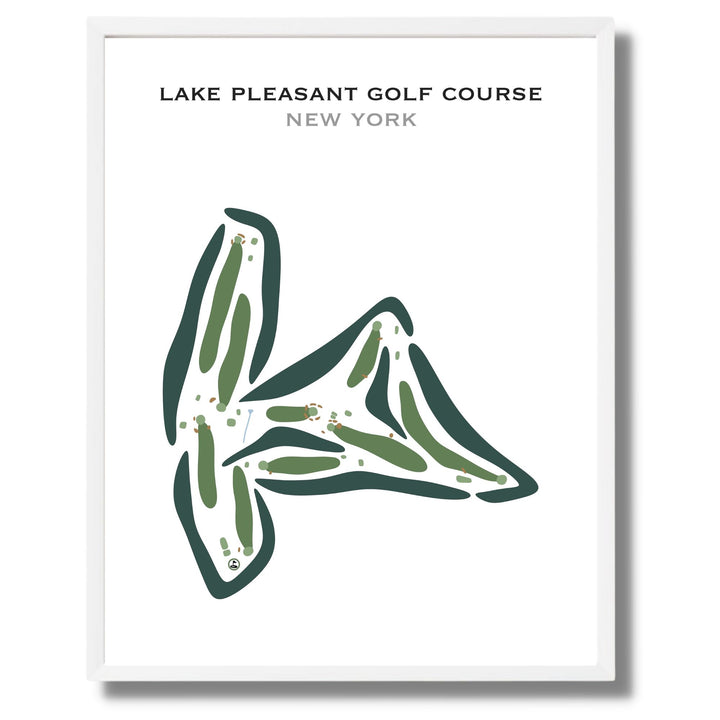 Lake Pleasant Golf Course, New York - Printed Golf Courses