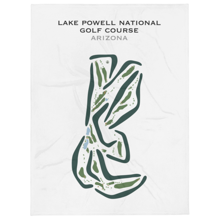 Lake Powell National Golf Course, Arizona - Printed Golf Courses