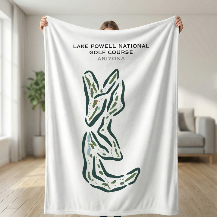 Lake Powell National Golf Course, Arizona - Printed Golf Courses