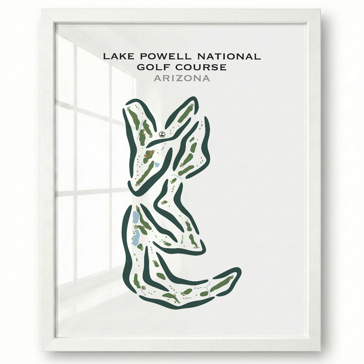 Lake Powell National Golf Course, Arizona - Printed Golf Courses