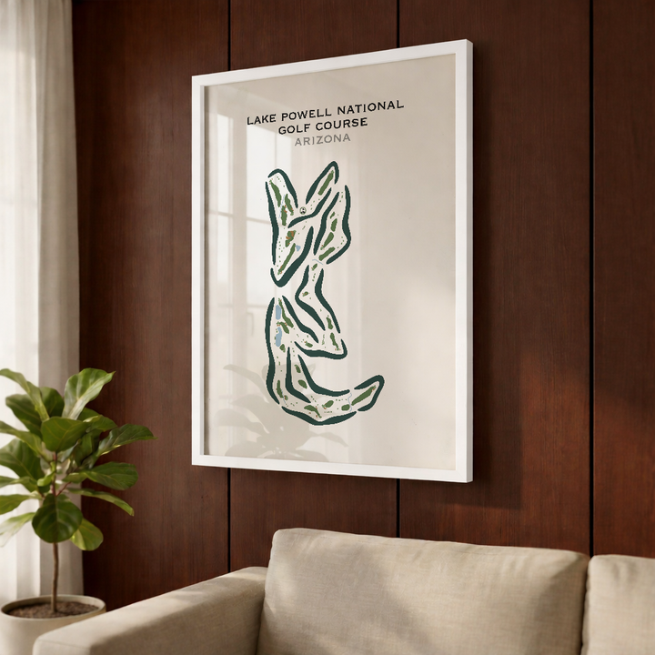 Lake Powell National Golf Course, Arizona - Printed Golf Courses