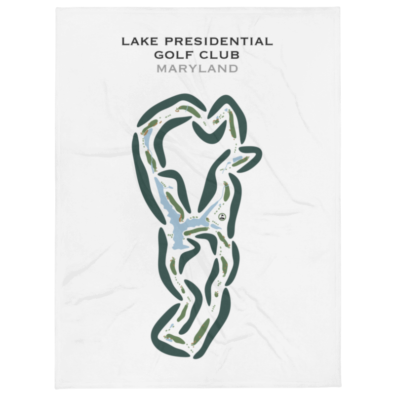Lake Presidential Golf Club, Maryland - Printed Golf Courses