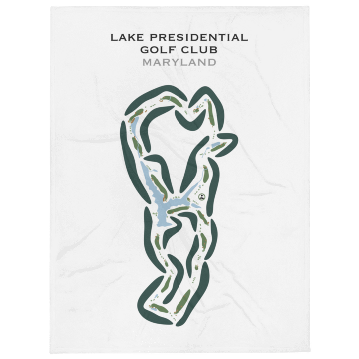 Lake Presidential Golf Club, Maryland - Printed Golf Courses