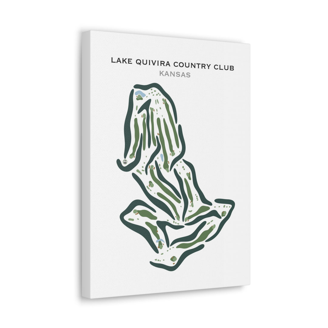 Lake Quivira Country Club, Kansas - Printed Golf Courses