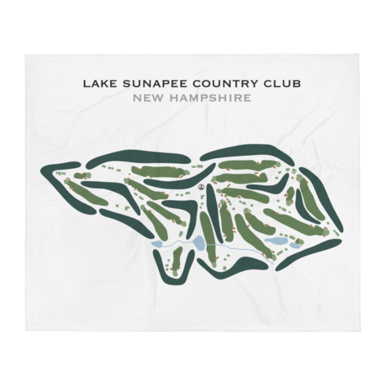 Lake Sunapee Country Club, New Hampshire - Printed Golf Courses