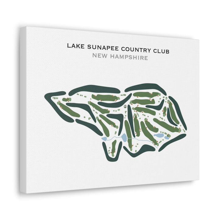 Lake Sunapee Country Club, New Hampshire - Printed Golf Courses